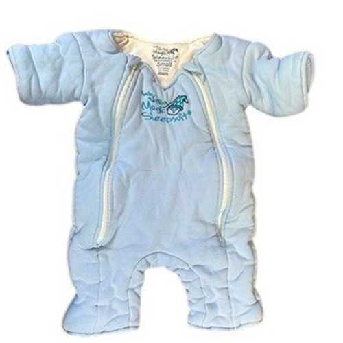 Sleepsuit Baby Merlin's Magic Small 3-6 Months Blue Cotton Mssc-Bs Transition — image 2 of 4